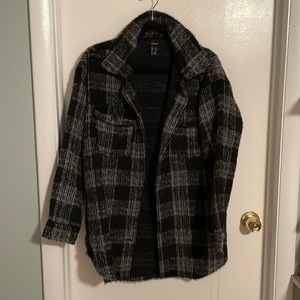 Plaid shacket